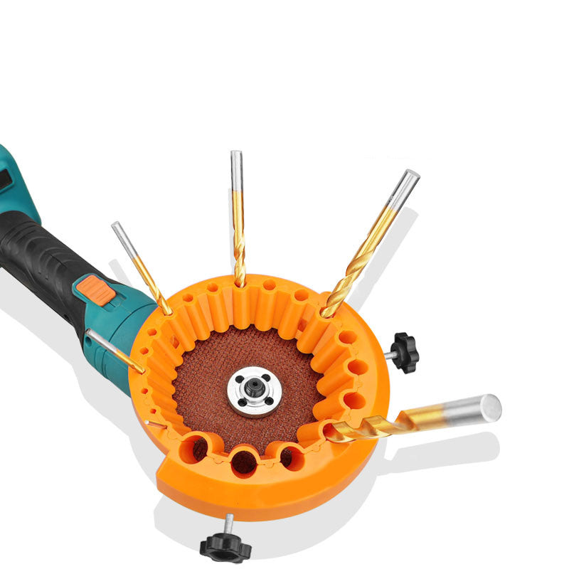 Multipurpose Drill Bit Sharpener for Angle Grinders
