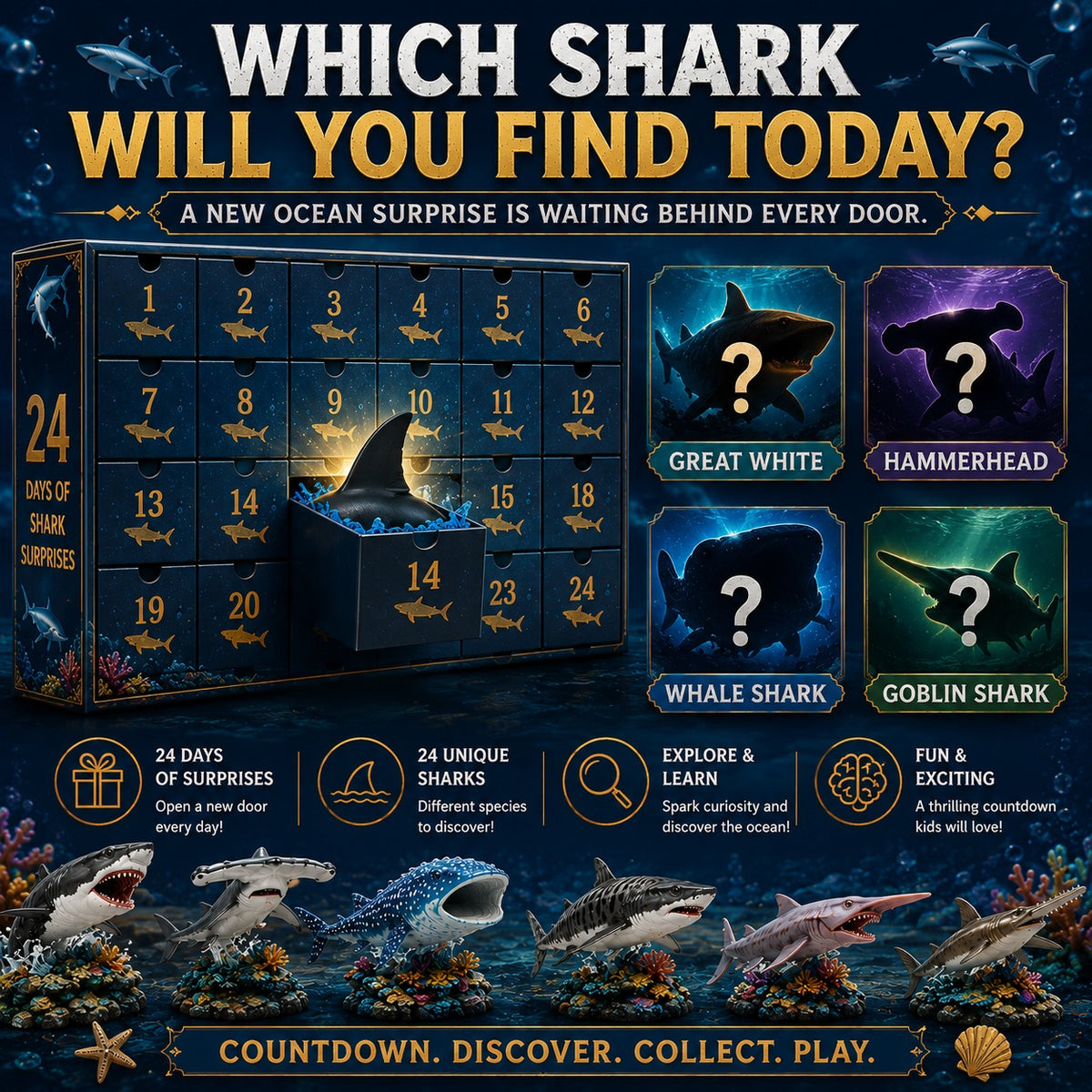 🦈 2026 Shark World Advent Calendar