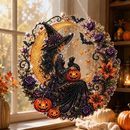 👻Halloween Pearl Art DIY Kit | Spooky‑Cute 3D Pearl Mosaic Painting